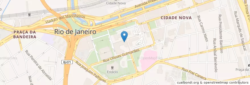 Mapa de ubicacion de Santander en Brasilien, Südosten, Rio De Janeiro, Região Geográfica Imediata Do Rio De Janeiro, Região Metropolitana Do Rio De Janeiro, Região Geográfica Intermediária Do Rio De Janeiro, Rio De Janeiro.