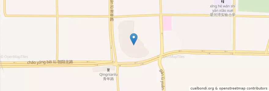 Mapa de ubicacion de 金逸影城IMAX en China, Peking, Hebei, 朝阳区 / Chaoyang.