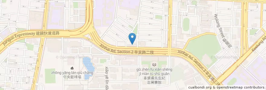 Mapa de ubicacion de 鼎貴小吃店 en 台湾, 新北市, 台北市, 大安区.