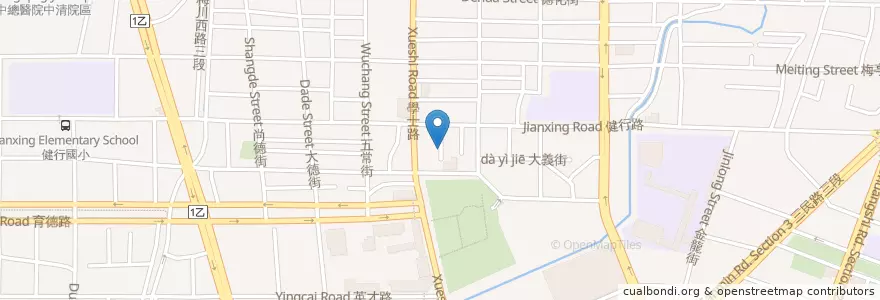 Mapa de ubicacion de 義娜堤義大利餐廚 en Taiwan, Taichung, North District.