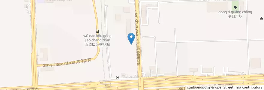 Mapa de ubicacion de khan baba en Китай, Пекин, Хэбэй, 海淀区.