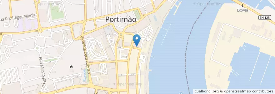 Mapa de ubicacion de Armazém Integral en Portugal, Algarve, Algarve, Faro, Portimão, Portimão.
