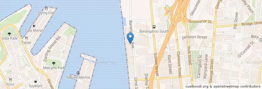 Mapa de ubicacion de Banksii en Australia, New South Wales, Sydney.