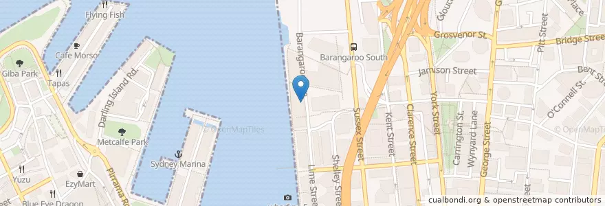 Mapa de ubicacion de Born by Tapavino en Australie, Nouvelle Galles Du Sud, Sydney.