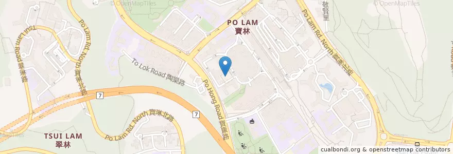 Mapa de ubicacion de Verbena Heights Fountain en China, Guangdong, Hong Kong, New Territories, Sai Kung District.