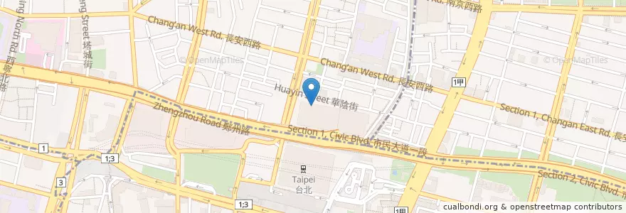 Mapa de ubicacion de 紅色檳氛 en 臺灣, 新北市, 臺北市.