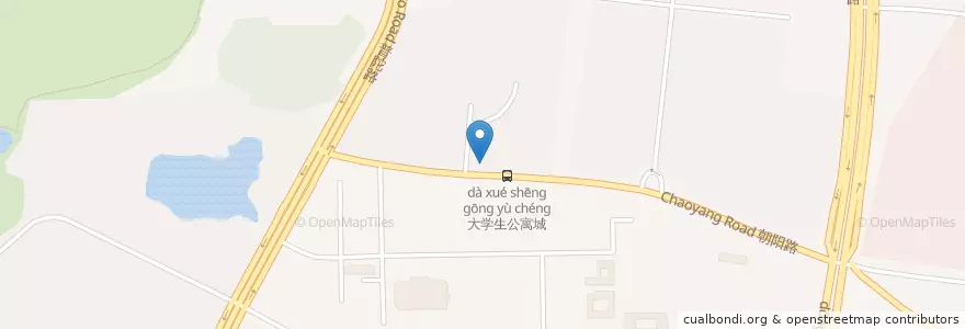 Mapa de ubicacion de ZhangTaiRuiCheng en China, Guangxi, Guilin, Qixing District.