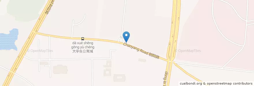 Mapa de ubicacion de 奇峰小筑 en Китай, Гуанси-Чжуанский Автономный Район, 桂林市, 七星区.