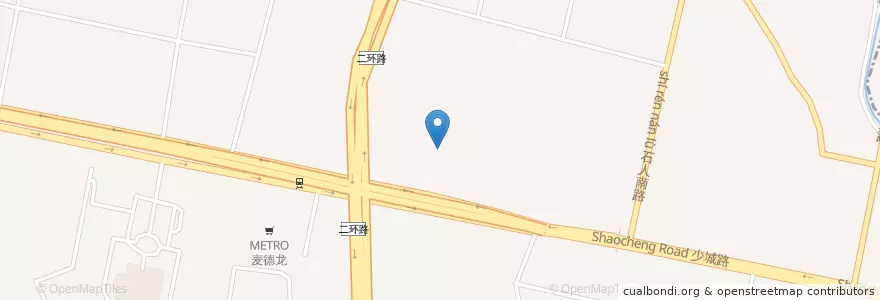 Mapa de ubicacion de 峨眉电影制片厂 en China, Sujuão, 成都市, 青羊区.