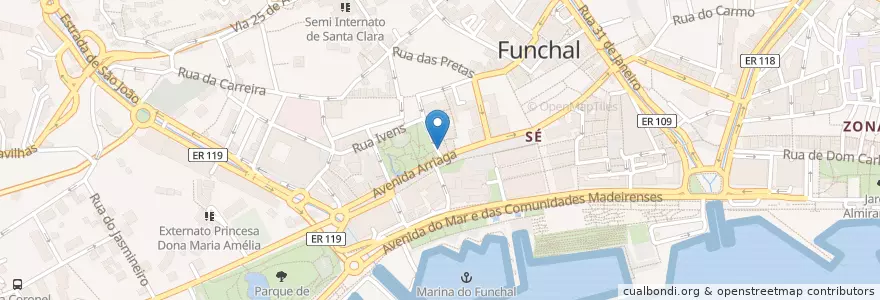 Mapa de ubicacion de Portaliano en پرتغال.