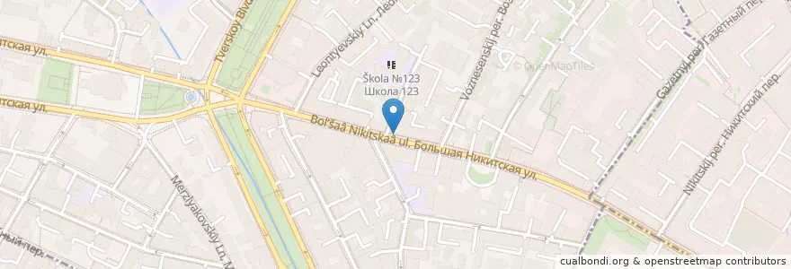 Mapa de ubicacion de Ave en Rusland, Centraal Federaal District, Moskou, Центральный Административный Округ, Пресненский Район.