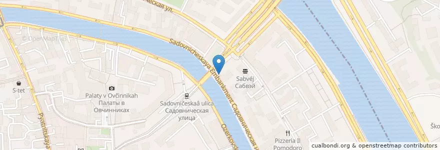 Mapa de ubicacion de Space - U en Russia, Central Federal District, Moscow, Central Administrative Okrug.