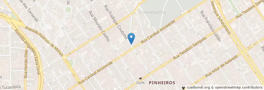 Mapa de ubicacion de Bar Zingo & Ringo en Бразилия, Юго-Восточный Регион, Сан-Паулу, Região Geográfica Intermediária De São Paulo, Região Metropolitana De São Paulo, Região Imediata De São Paulo, Сан-Паулу.