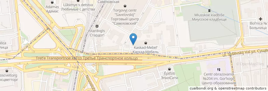 Mapa de ubicacion de Золотая вобла en Russia, Distretto Federale Centrale, Москва, Северо-Восточный Административный Округ, Район Марьина Роща.