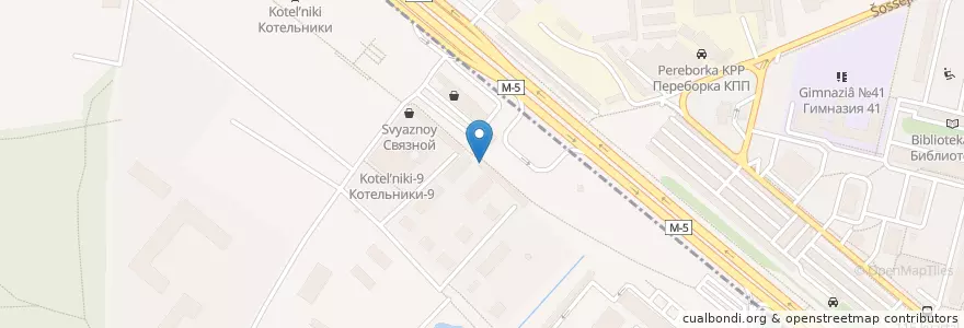 Mapa de ubicacion de Шаурма en Russie, District Fédéral Central, Oblast De Moscou, Городской Округ Люберцы.