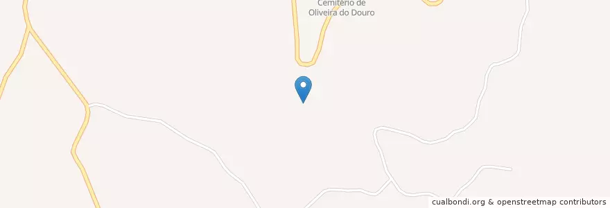 Mapa de ubicacion de Oliveira do Douro en Portugal, North, Viseu, Tâmega E Sousa, Cinfães, Oliveira Do Douro.