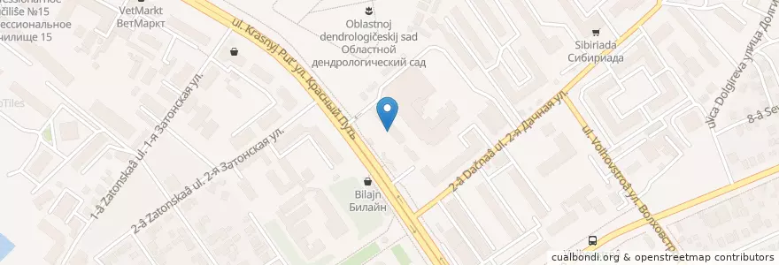 Mapa de ubicacion de Евродент плюс en Rusia, Distrito Federal De Siberia, Omsk, Омский Район, Городской Округ Омск.