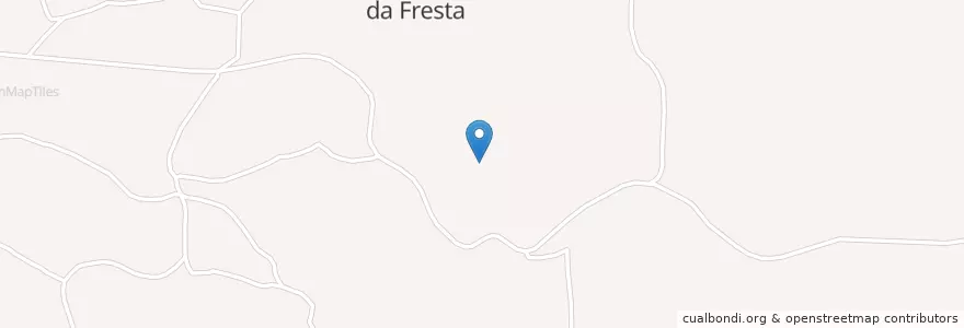 Mapa de ubicacion de São João da Fresta en Португалия, Центральный Регион, Viseu, Viseu Dão-Lafões, Mangualde, São João Da Fresta.