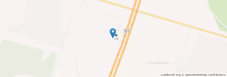 Mapa de ubicacion de Lik en Россия, Центральный Федеральный Округ, Московская Область, Городской Округ Чехов.