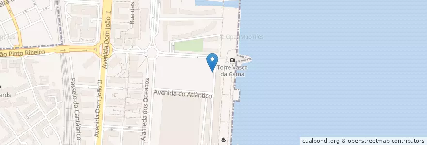 Mapa de ubicacion de Bicicletas Gira Estação 108 en پرتغال, Área Metropolitana De Lisboa, Lisboa, Grande Lisboa, لیسبون, Parque Das Nações.