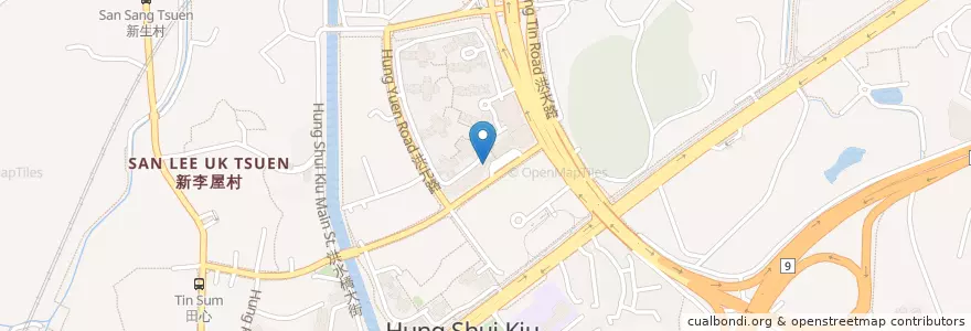 Mapa de ubicacion de Mannings (Hung Fuk Shopping Centre) en China, Hong Kong, Guangdong, New Territories, Yuen Long District.