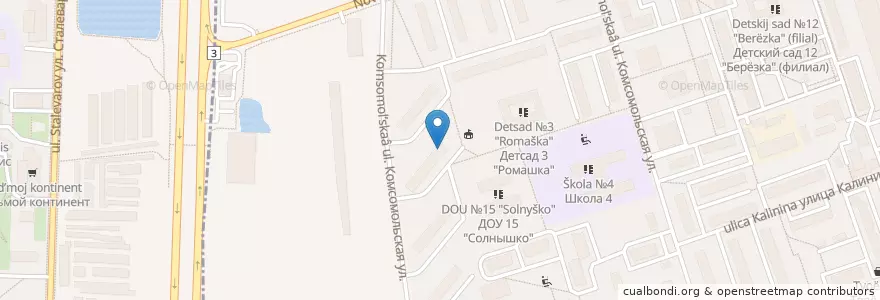 Mapa de ubicacion de Подростково-молодёжный центр "Крылья" en Russia, Central Federal District, Moscow Oblast, Reutov.