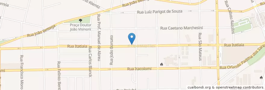 Mapa de ubicacion de Mr. Hoppy - Portão en ブラジル, 南部地域, パラナ, Região Geográfica Intermediária De Curitiba, Região Metropolitana De Curitiba, Microrregião De Curitiba, クリチバ.