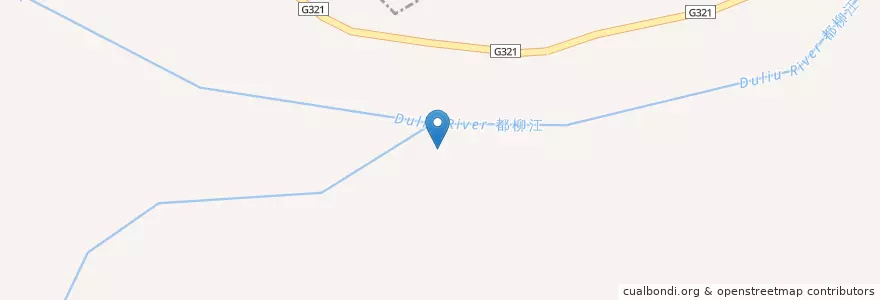 Mapa de ubicacion de 富禄苗族乡 en Cina, Guangxi, Liuzhou, 三江侗族自治县 Sanjiang, 富禄苗族乡.