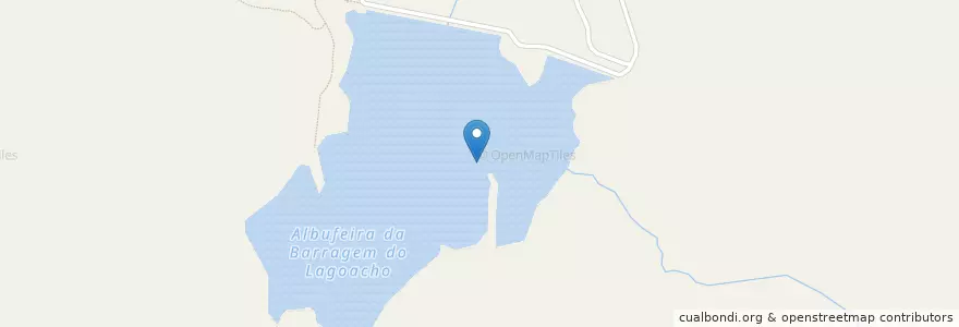 Mapa de ubicacion de Sabugueiro en 葡萄牙, Guarda, Centro, Serra Da Estrela, Seia, Sabugueiro.