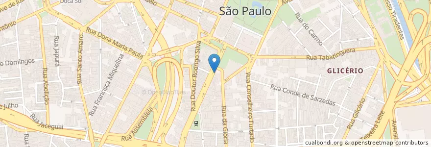 Mapa de ubicacion de Caixa Econômica Federal en Brazil, Jihovýchodní Region, São Paulo, Região Geográfica Intermediária De São Paulo, Região Metropolitana De São Paulo, Região Imediata De São Paulo, São Paulo.