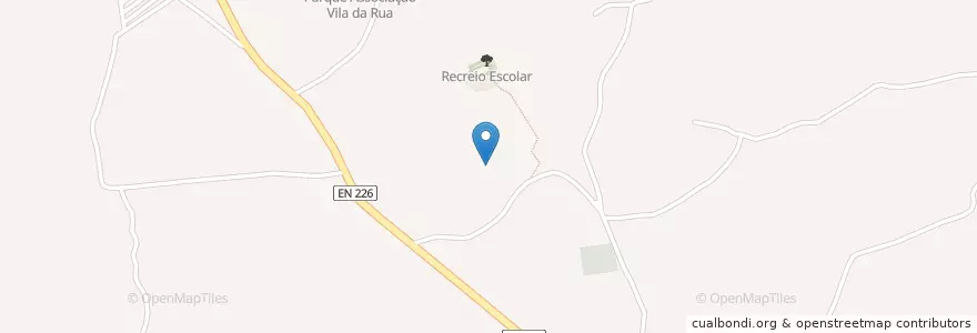 Mapa de ubicacion de Rua en Portugal, Norte, Viseu, Douro, Moimenta Da Beira, Rua.
