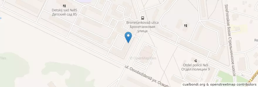 Mapa de ubicacion de Красное Село 198324 en Russland, Föderationskreis Nordwest, Oblast Leningrad, Sankt Petersburg, Красносельский Район, Krasnoje Selo.