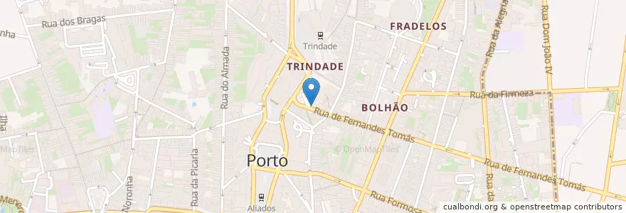 Mapa de ubicacion de DOMO Sushi en Portugal, Norte, Área Metropolitana Do Porto, Porto, Porto, Cedofeita, Santo Ildefonso, Sé, Miragaia, São Nicolau E Vitória.