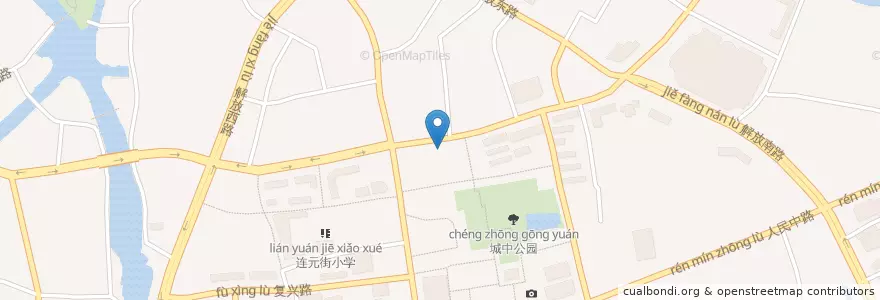 Mapa de ubicacion de Starbucks en Chine, Wuxi, 梁溪区(Liangxi).