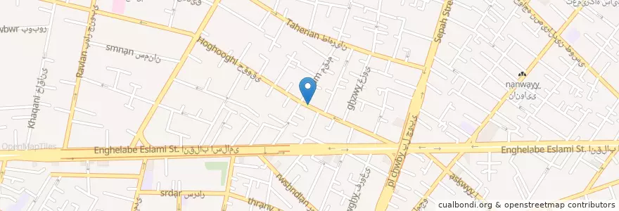 Mapa de ubicacion de غذا کده می گل en Iran, Teheran, شهرستان تهران, Teheran, بخش مرکزی شهرستان تهران.