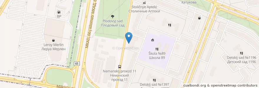 Mapa de ubicacion de Сбербанк en روسيا, Центральный Федеральный Округ, Москва, Северо-Западный Административный Округ, Район Строгино.