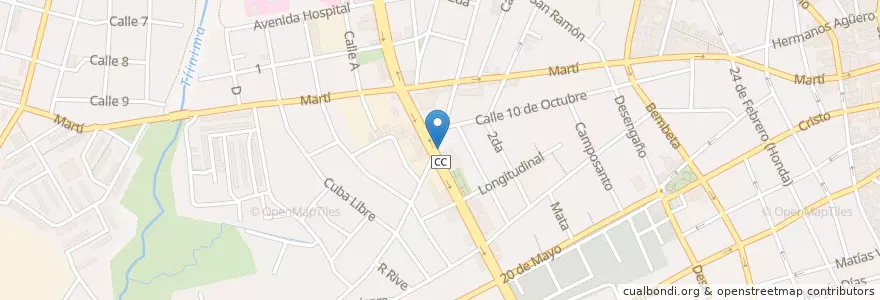 Mapa de ubicacion de Cafetería "La Esquina" en Cuba, Camagüey, Camagüey, Ciudad De Camagüey.