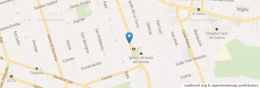 Mapa de ubicacion de Compañía de espectáculos KubaSoy en کوبا, La Habana, Diez De Octubre.