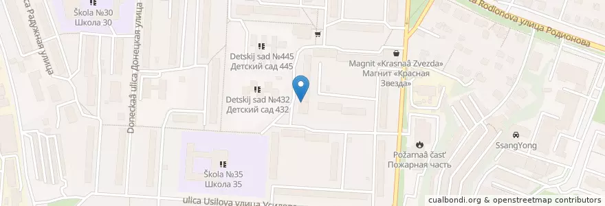 Mapa de ubicacion de Фармани en Rusia, Приволжский Федеральный Округ, Нижегородская Область, Городской Округ Нижний Новгород.