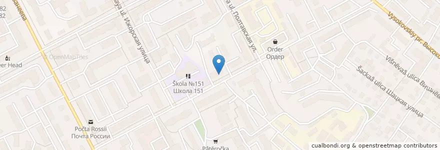 Mapa de ubicacion de Максавит en Russia, Circondario Federale Del Volga, Нижегородская Область, Городской Округ Нижний Новгород.