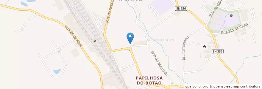 Mapa de ubicacion de Fonte do Garoto en پرتغال, Aveiro, Centro, Baixo Vouga, Mealhada, Pampilhosa.