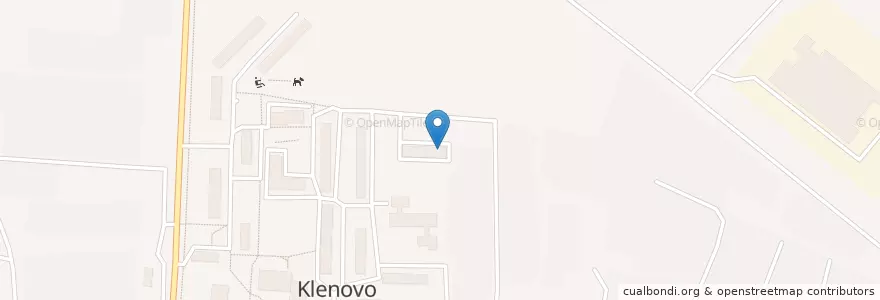 Mapa de ubicacion de Сбербанк en Rússia, Distrito Federal Central, Москва, Троицкий Административный Округ, Поселение Клёновское.