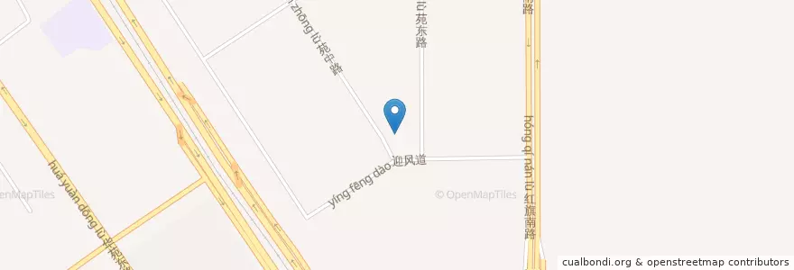 Mapa de ubicacion de Wangdingdi Bus Station en China, Tianjin, Hebei, Nankai District.