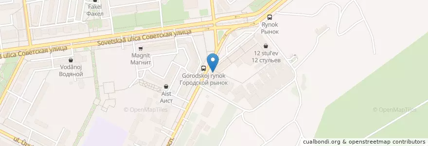 Mapa de ubicacion de Совкомбанк en Rusia, Приволжский Федеральный Округ, Оренбургская Область, Городской Округ Новотроицк.