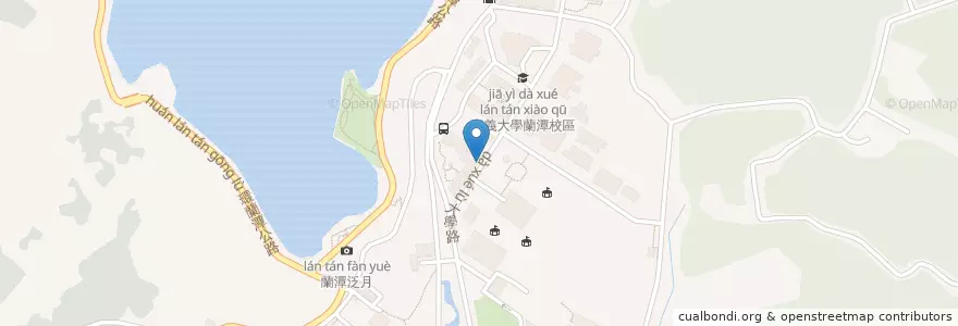 Mapa de ubicacion de KANO特色郵筒 en Taiwan, 臺灣省, 嘉義市, 嘉義縣, 東區.