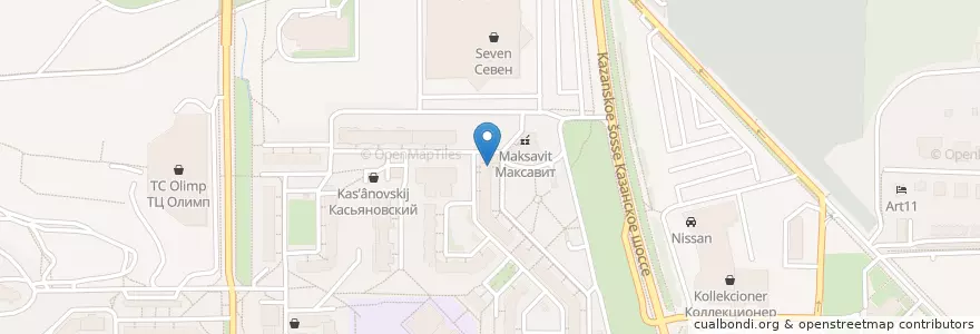 Mapa de ubicacion de Дентал-Сити НН en ロシア, 沿ヴォルガ連邦管区, ニジニ・ノヴゴロド州, ニジニ・ノヴゴロド管区.