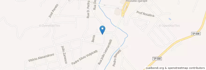 Mapa de ubicacion de Bar do Zirdo en 巴西, 东南部, 圣保罗, Região Geográfica Intermediária De Campinas, Região Imediata De Bragança Paulista, Socorro.
