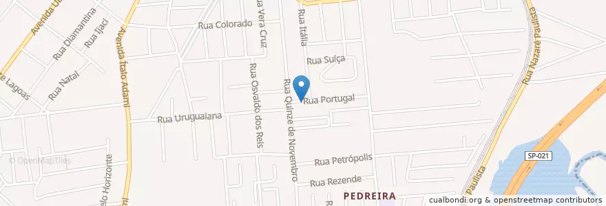 Mapa de ubicacion de Igreja Assembléia en Brazil, Jihovýchodní Region, São Paulo, Região Geográfica Intermediária De São Paulo, Região Metropolitana De São Paulo, Região Imediata De São Paulo, Itaquaquecetuba.