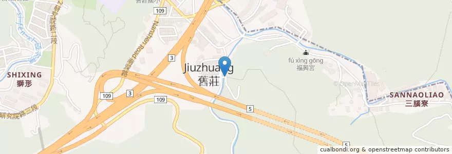 Mapa de ubicacion de 南港聖母宮 en Taiwan, Nuova Taipei, Taipei, Distretto Di Nangang.