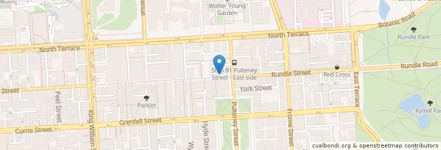 Mapa de ubicacion de Boost Juice en Australia, South Australia, Adelaide, Adelaide City Council.